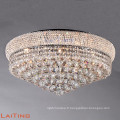 Home Decorative Fixtures High Intensity Modern Living Room Ceiling Lamp Hotel Fashion Pendant Low Ceiling Crystal Chandelier